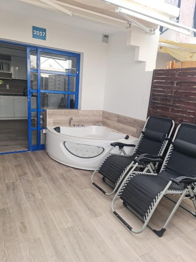 Maspalomas Jacuzzi Bungalow ลาสปัลมาส เด กรานคานาเรีย ภายนอก รูปภาพ