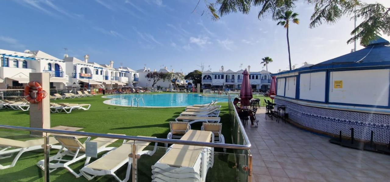 Maspalomas Jacuzzi Bungalow ลาสปัลมาส เด กรานคานาเรีย ภายนอก รูปภาพ